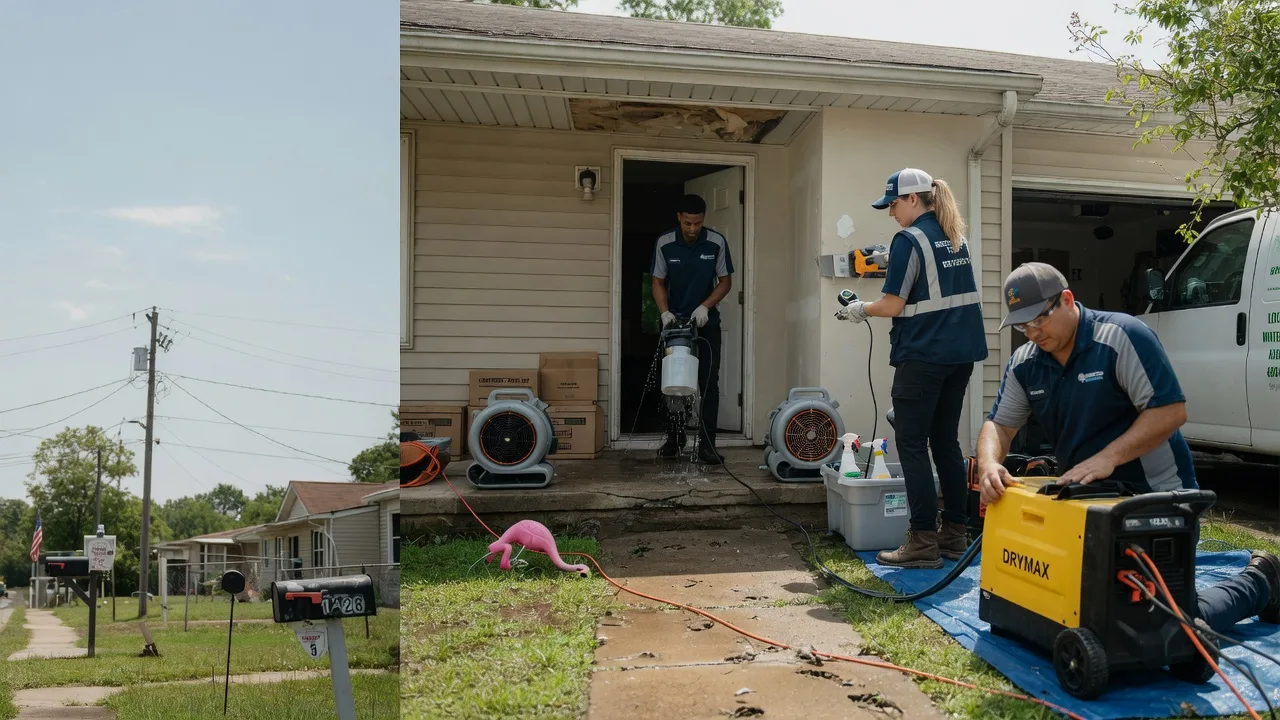 Storm Damage Water Removal in Vinton, OH near me